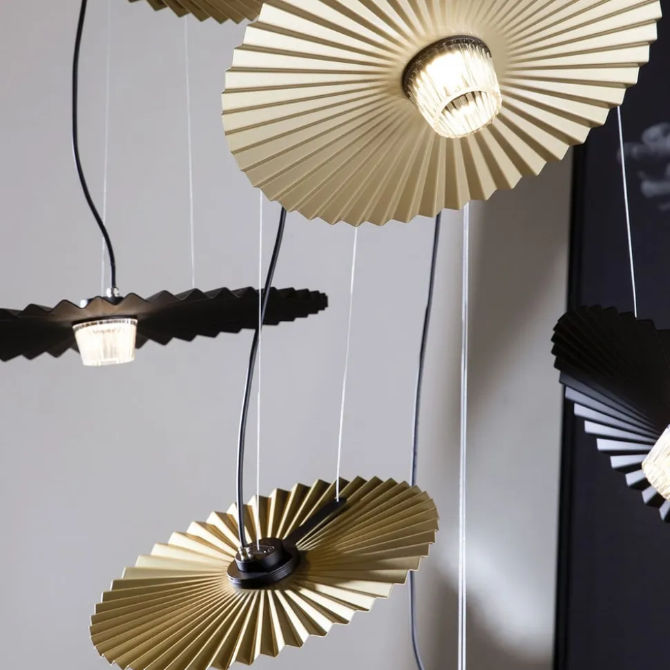 Karman Gonzaga LED hanglamp, Ø 59 cm, messing