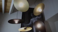 Karman Gonzaga LED hanglamp, Ø 59 cm, wit