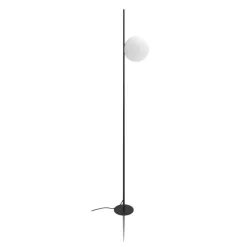 Karman grondspies lamp Atmosphere, zwart 178 cm kunststof