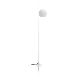 Karman grondspies lamp Atmosphere, wit, 178 cm, kunststof