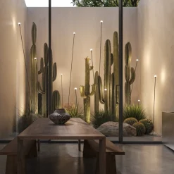 Karman LED tuinpadverlichting MINUIT, hoogte 160 cm, zwart, IP65