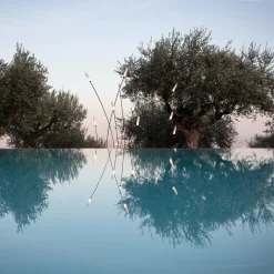 Karman Nilo LED grondspies lamp, hoogte 150 cm