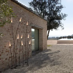 Karman Nilo LED grondspies lamp, hoogte 118 cm