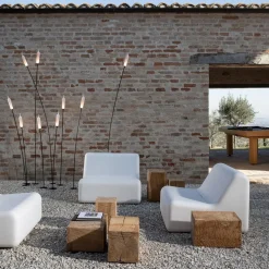 Karman Nilo LED grondspies lamp, hoogte 118 cm