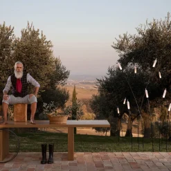 Karman Nilo LED grondspies lamp, hoogte 118 cm