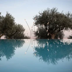 Karman Nilo LED grondspies lamp, hoogte 118 cm