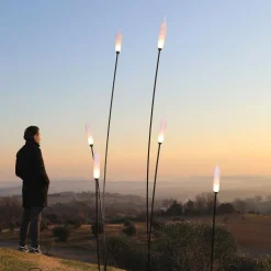 Karman Nilo LED grondspies lamp, hoogte 118 cm