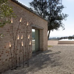 Karman Nilo LED grondspies lamp, hoogte 220 cm