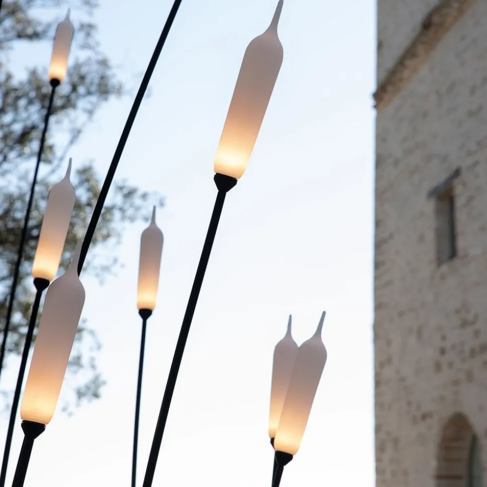 Karman Nilo LED grondspies lamp, hoogte 220 cm