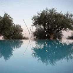 Karman Nilo LED grondspies lamp, hoogte 220 cm