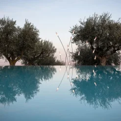 Karman Nilo LED-buiten-vloerlamp, hoogte 150 cm