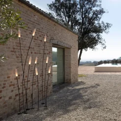 Karman Nilo LED-buiten-vloerlamp, hoogte 118 cm