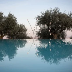 Karman Nilo LED-buiten-vloerlamp, hoogte 118 cm