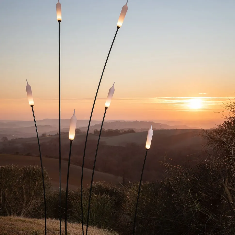 Karman Nilo LED-buiten-vloerlamp, hoogte 118 cm