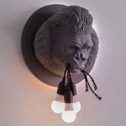 Karman Ugo Rilla - design-wandlamp, grijs
