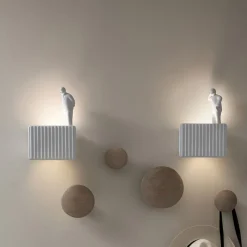 Karman Umarell deco-figuur, 15 cm doordacht