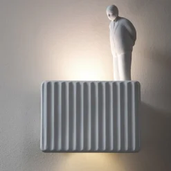 Karman Umarell decoratie figuur, 16 cm, staand