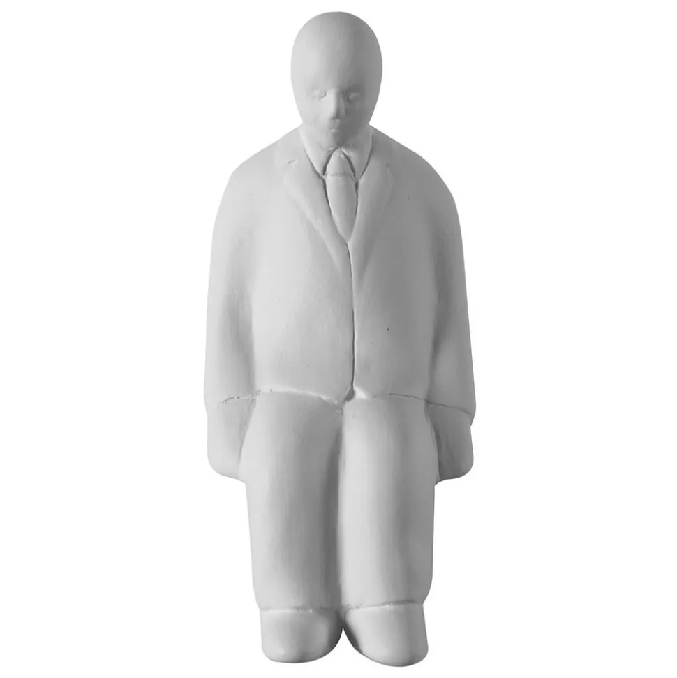 Karman Umarell decoratie figuur 13 cm, zittend