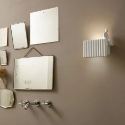 Karman Umarell decoratie figuur 13 cm, zittend