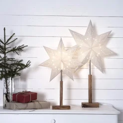 Karo - decoratieve lamp met patroonster 70 cm