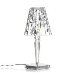 Kartell Big Battery - Tafellamp IP20, transparant