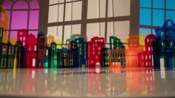 Kartell Big Battery - Tafellamp IP20, transparant