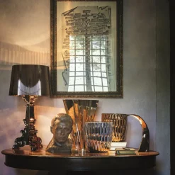 Kartell Bourgie - LED tafellamp, zwart