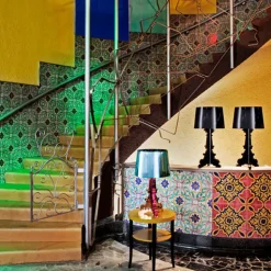 Kartell Bourgie - LED tafellamp, zwart