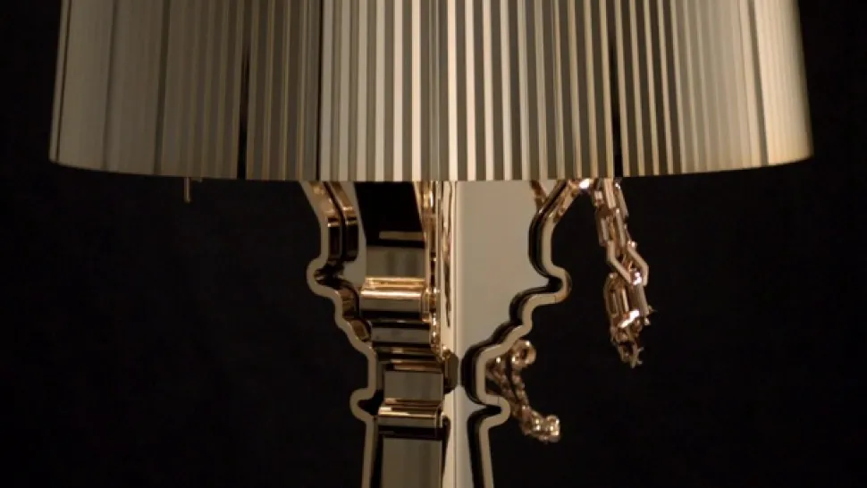 Kartell Bourgie LED tafellamp meerkleurig titaan