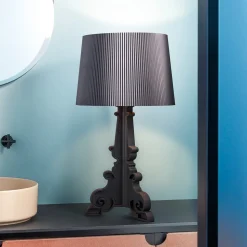 Kartell Bourgie Mat LED tafellamp E14 zwart