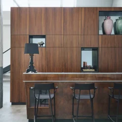 Kartell Bourgie Mat LED tafellamp E14 zwart