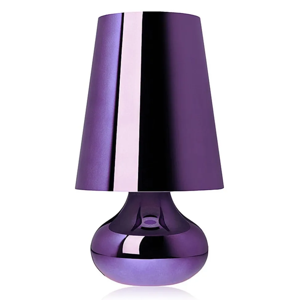 Kartell Cindy LED tafellamp, paars metallic