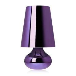 Kartell Cindy LED tafellamp, paars metallic