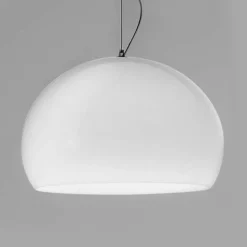 Kartell FL/Y - LED hanglamp, wit glanzend