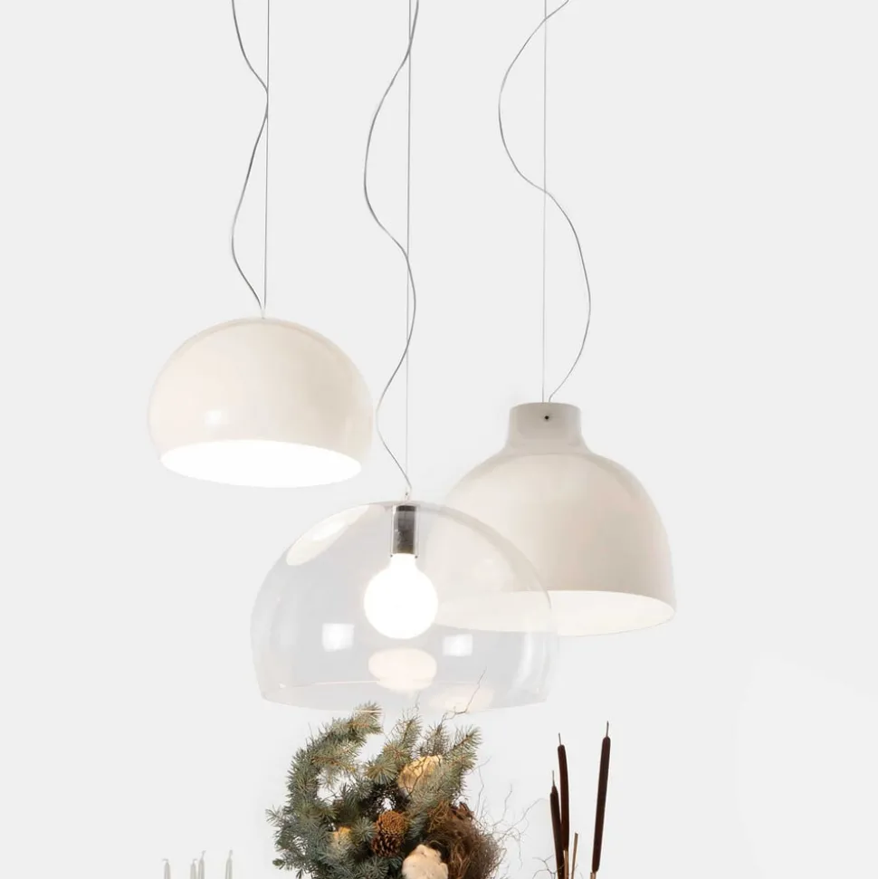Kartell FL/Y - LED hanglamp, wit glanzend