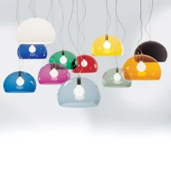 Kartell FL/Y - LED hanglamp, wit glanzend
