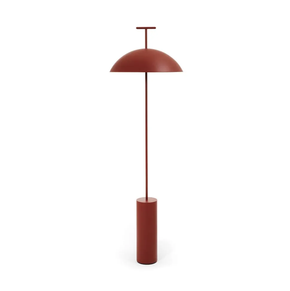 Kartell Geen-A LED vloerlamp, baksteenrood