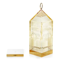 Kartell Lantern LED tafellamp, amber IP54