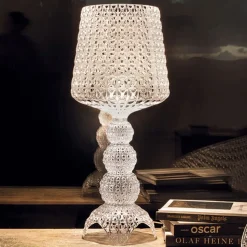 Kartell LED tafellamp Mini Kabuki, helder, hoogte 70 cm