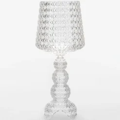 Kartell LED tafellamp Mini Kabuki, helder, hoogte 70 cm