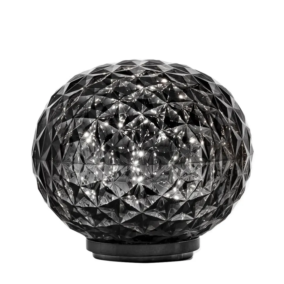 Kartell Mini Planet LED tafellamp, rookgrijs
