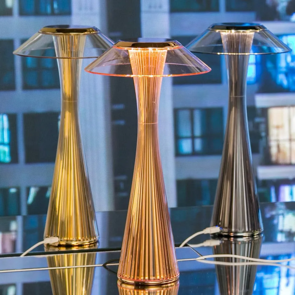 Kartell Space - LED design-tafellamp, goud