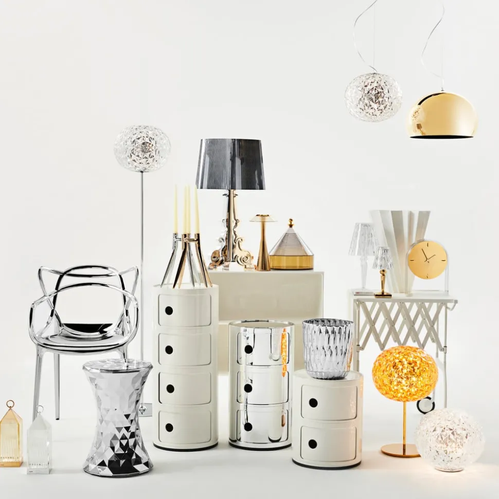 Kartell Space - LED design-tafellamp, goud