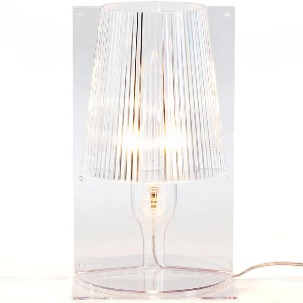 Kartell Take designer tafellamp, transparant