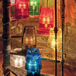 Kartell Take designer tafellamp, transparant