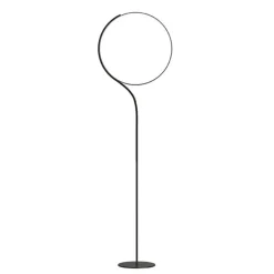 kdln LED vloerlamp Poise, zwart, hoogte 196 cm, dimbaar