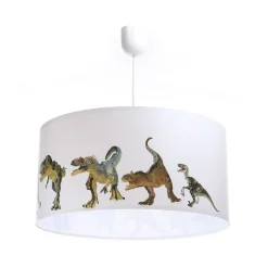 Kinderkamer hanglamp Dino met fotomotief