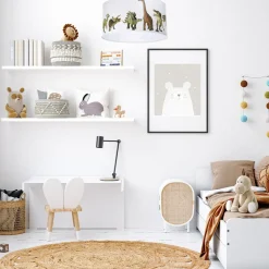 Kinderkamer hanglamp Dino met fotomotief