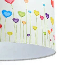 Kinderkamer hanglamp Hearts