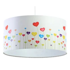 Kinderkamer hanglamp Hearts